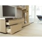 GLB Sertar LINEABOX 3 laturi,H104mm,Sampanie